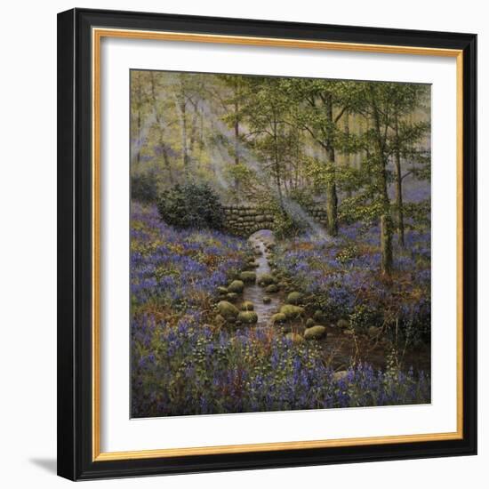 Bluebell Bridge-Bill Makinson-Framed Giclee Print