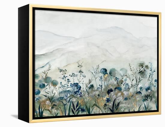 Bluebell Field-Allison Pearce-Framed Stretched Canvas