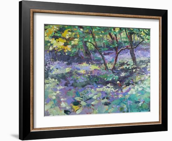 Bluebell Glade-Sylvia Paul-Framed Giclee Print