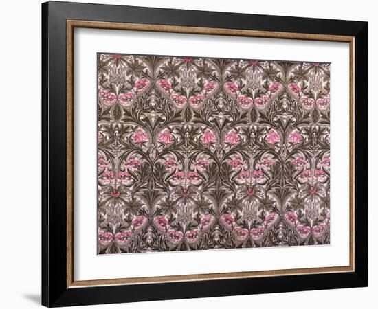 Bluebell or Columbine Furnishing Fabric, Printed Cotton and Linen, England, 1876-William Morris-Framed Giclee Print