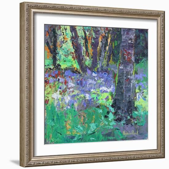 Bluebell Patch-Sylvia Paul-Framed Giclee Print