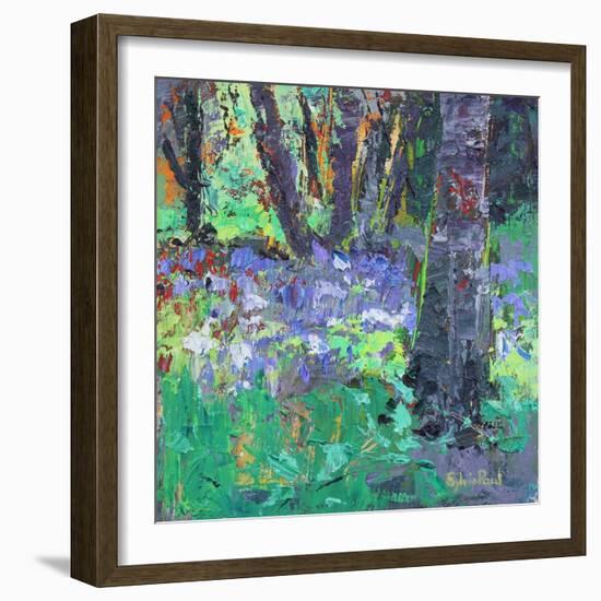 Bluebell Patch-Sylvia Paul-Framed Giclee Print