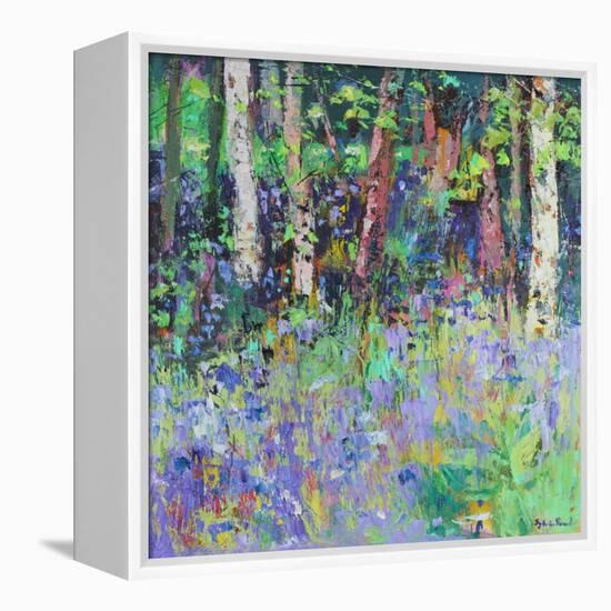 Bluebell Time-Sylvia Paul-Framed Premier Image Canvas
