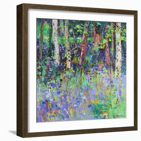 Bluebell Time-Sylvia Paul-Framed Giclee Print