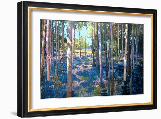 Bluebell Wood, 2009-Martin Decent-Framed Giclee Print