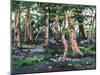 Bluebell Wood, 2009,-Helen White-Mounted Giclee Print