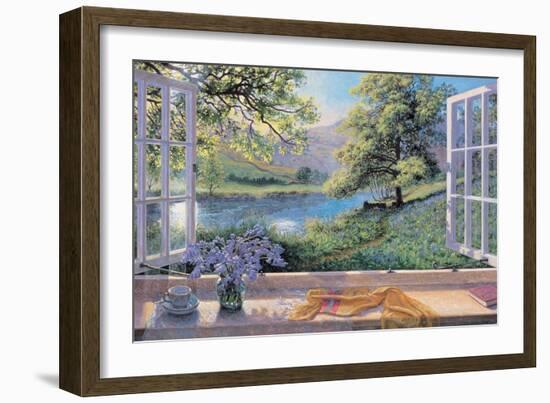 Bluebells-Stephen Darbishire-Framed Art Print