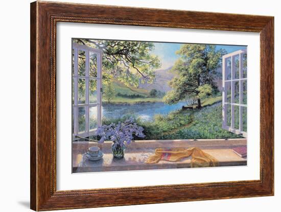 Bluebells-Stephen Darbishire-Framed Art Print