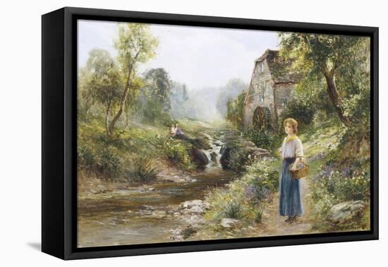 Bluebells-Ernest Walbourn-Framed Premier Image Canvas