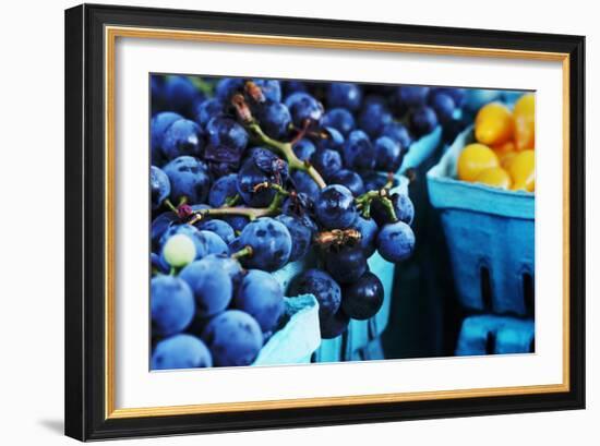 Blueberries-null-Framed Photo