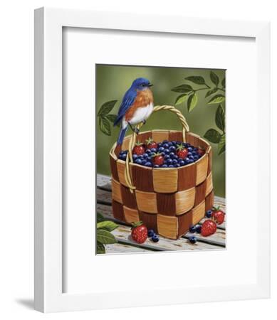 Download Blueberry Basket Giclee Print by William Vanderdasson ...