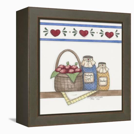 Blueberry Jam-Debbie McMaster-Framed Premier Image Canvas