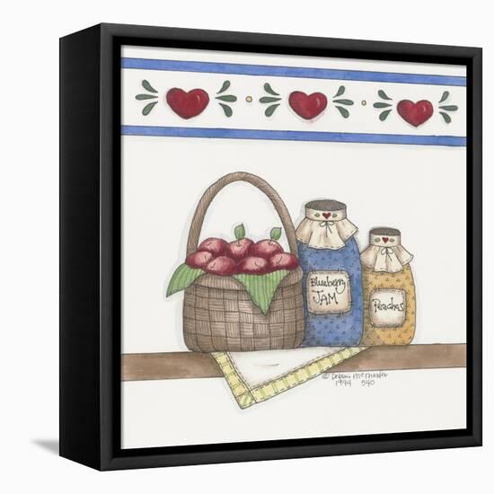 Blueberry Jam-Debbie McMaster-Framed Premier Image Canvas