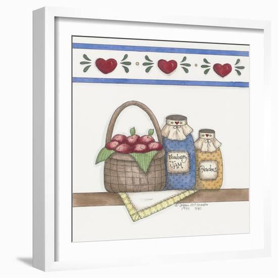 Blueberry Jam-Debbie McMaster-Framed Giclee Print