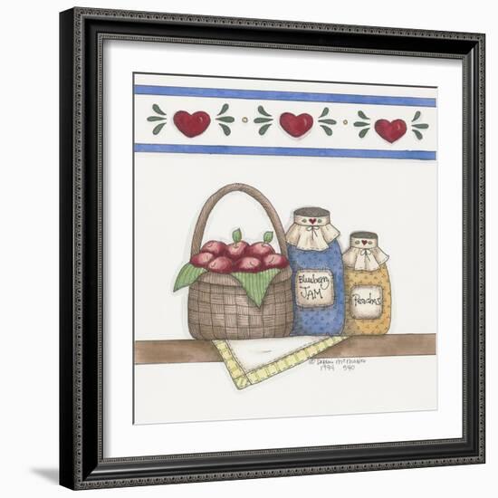 Blueberry Jam-Debbie McMaster-Framed Giclee Print