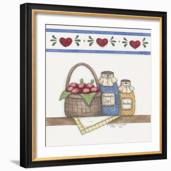 Blueberry Jam-Debbie McMaster-Framed Giclee Print