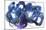 Blueberry Monster-Kim Johnson-Mounted Giclee Print