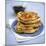 Blueberry Pancakes with Maple Syrup-Tara Fisher-Mounted Photographic Print