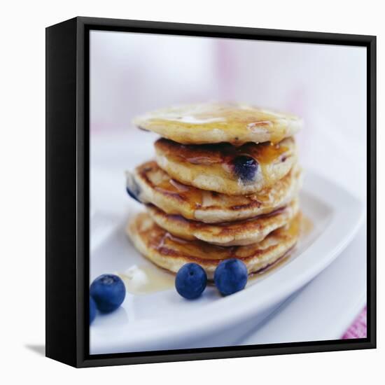 Blueberry Pancakes-David Munns-Framed Premier Image Canvas