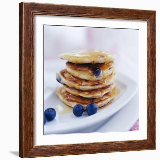 Blueberry Pancakes-David Munns-Framed Premium Photographic Print
