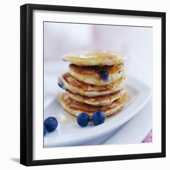 Blueberry Pancakes-David Munns-Framed Premium Photographic Print