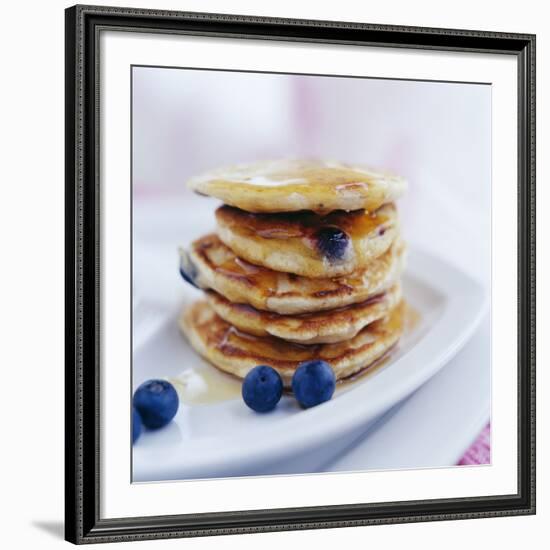 Blueberry Pancakes-David Munns-Framed Photographic Print