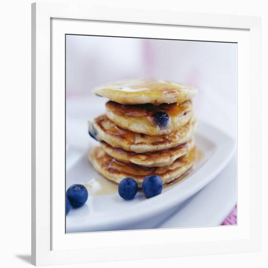 Blueberry Pancakes-David Munns-Framed Photographic Print