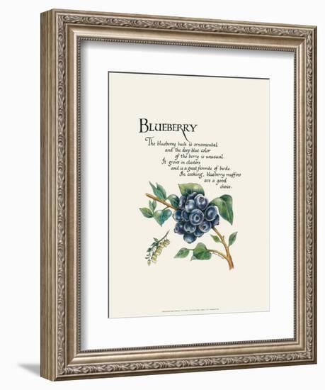 Blueberry-G^ Phillips-Framed Art Print