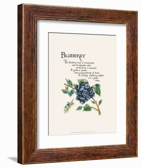 Blueberry-G^ Phillips-Framed Art Print