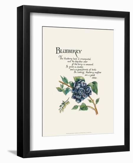 Blueberry-G^ Phillips-Framed Art Print