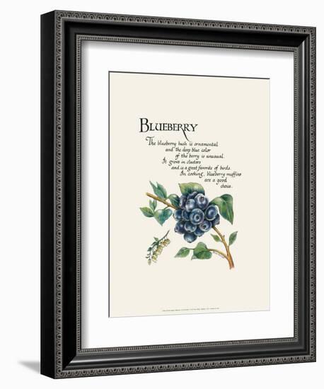 Blueberry-G^ Phillips-Framed Art Print