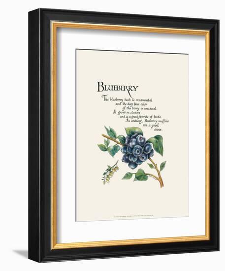 Blueberry-G^ Phillips-Framed Art Print