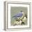 Bluebird Branch I-Victoria Borges-Framed Stretched Canvas