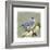 Bluebird Branch I-Victoria Borges-Framed Art Print