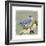 Bluebird Branch I-Victoria Borges-Framed Art Print