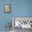 Bluebird II-Terri Burris-Framed Stretched Canvas displayed on a wall