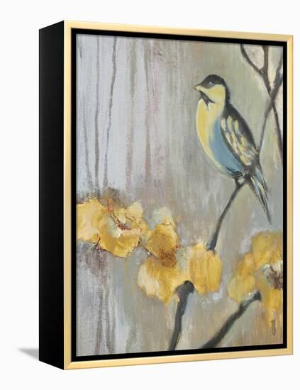 Bluebird II-Terri Burris-Framed Stretched Canvas