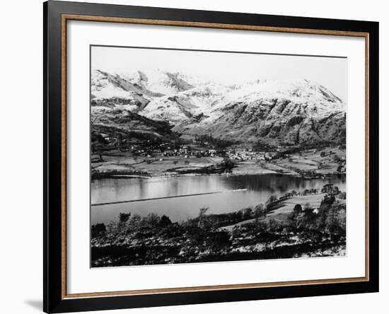 Bluebird K7 on Coniston Water, Cumbria, Possibly Christmas Day, 1966--Framed Photographic Print
