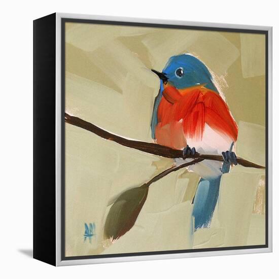 Bluebird No. 21-Angela Moulton-Framed Stretched Canvas