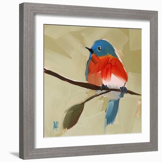 Bluebird No. 21-Angela Moulton-Framed Art Print