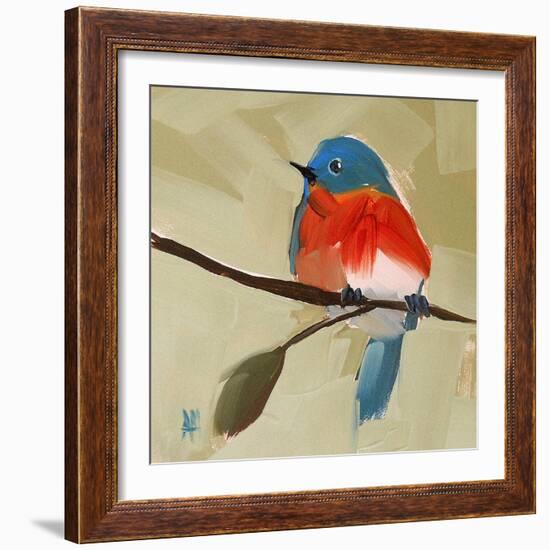 Bluebird No. 21-Angela Moulton-Framed Art Print