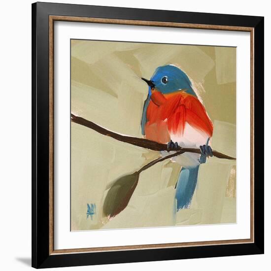 Bluebird No. 21-Angela Moulton-Framed Art Print