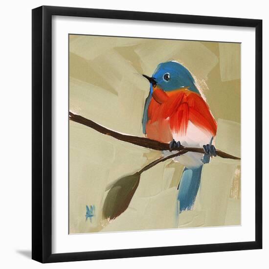 Bluebird No. 21-Angela Moulton-Framed Art Print