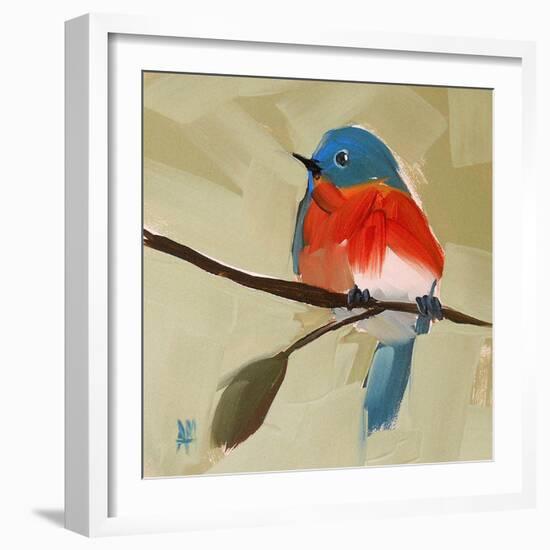 Bluebird No. 21-Angela Moulton-Framed Art Print