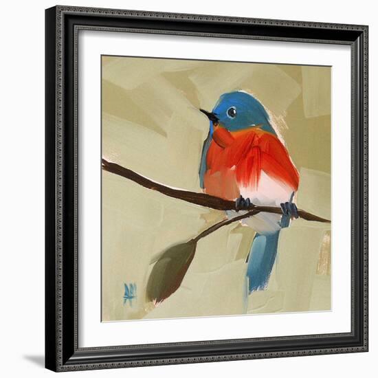 Bluebird No. 21-Angela Moulton-Framed Art Print