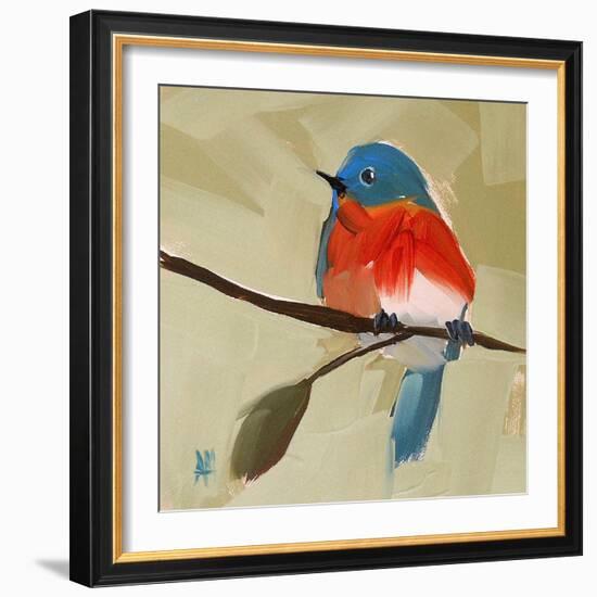 Bluebird No. 21-Angela Moulton-Framed Art Print