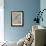 Bluebird on Branch-Tim Nyberg-Framed Giclee Print displayed on a wall