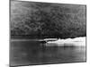 Bluebird on Coniston Water, Cumbria, November 1958-null-Mounted Photographic Print