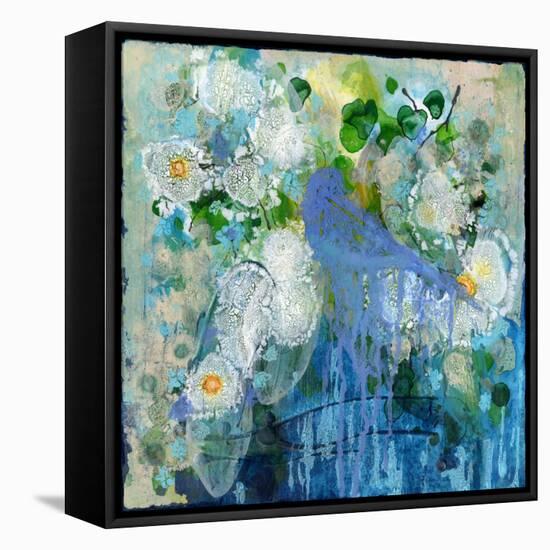 Bluebird Reflections-Wyanne-Framed Premier Image Canvas