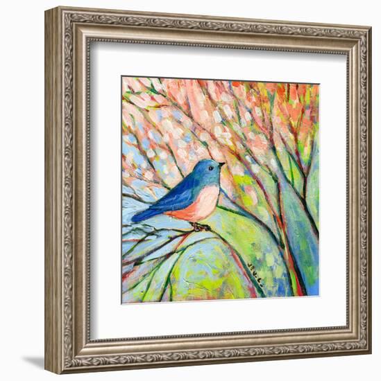 Bluebird-Jennifer Lommers-Framed Art Print